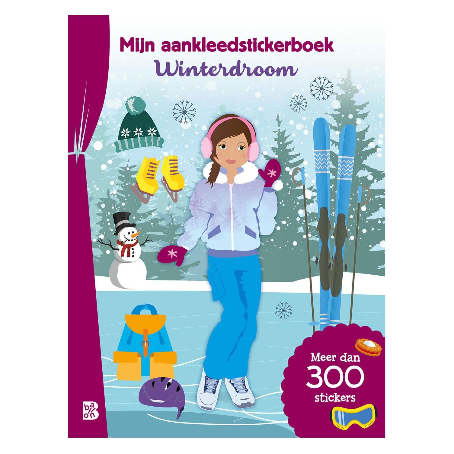 Standaard Mein Ankleide-Stickerbuch - Wintertraum (77244406)