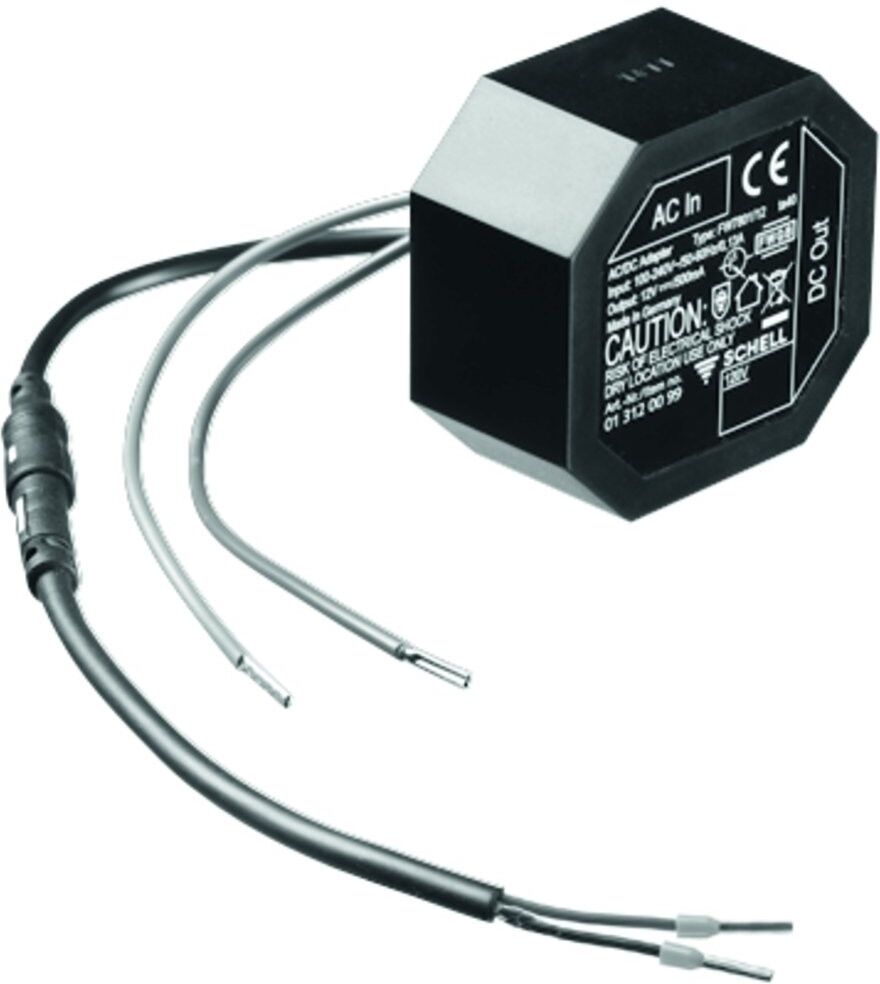 Schell Unterputz-Netzteil für 1-12 CVD-Touch/IR Sensor Elektronik, 013150099 013150099