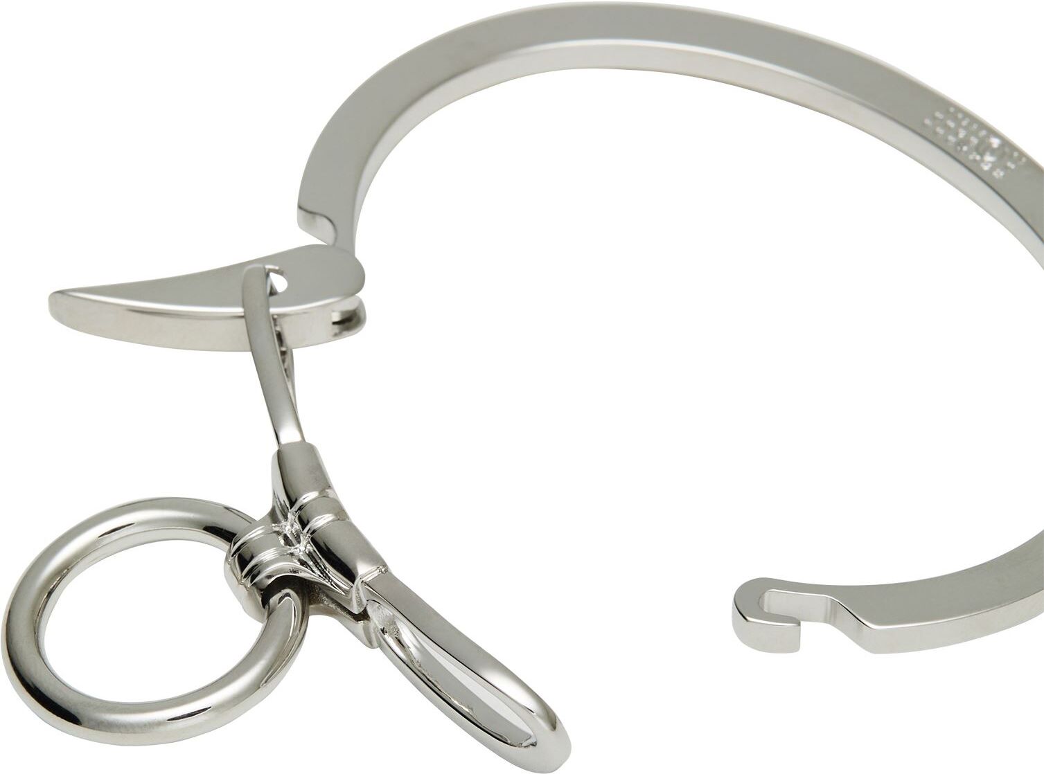Mm6 Maison Margiela Pulsera Mujer Plata III Mujer