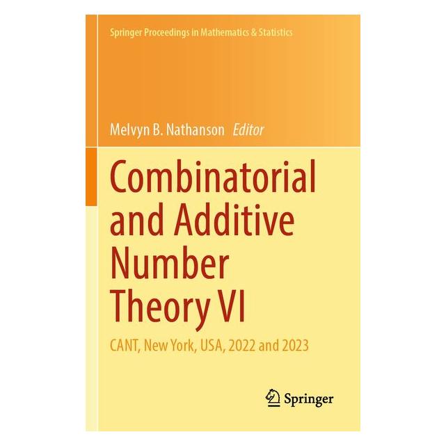 Umbreit Combinatorial and Additive Number Theory VI (Englisch, Softcover, Melvyn B. Nathanson) (71886272)