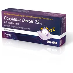 DOXYLAMIN Dexcel 25 mg Filmtabletten 10 St