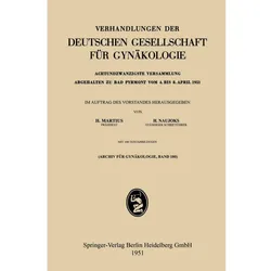 Achtundzwanzigste Versammlung Abgehalten zu Bad Pyrmont vom 4. bis 8. April 1951, Fachbücher von Hermann Naujoks, Heinrich Martius