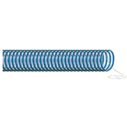 Teguma, Industriestaubsauger Zubehör, Absaugschlauch AIRFLEX/PU/AS/FOOD Innen-Ø 38,0 mm Transparent Aussen-Ø 45,0 mm 0,50 mm Länge 20 m