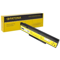 Patona 2325 (6600 mAh), Notebook Akku, Schwarz