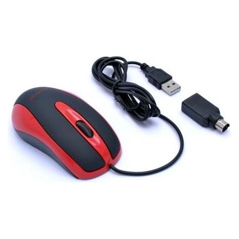 Exactgame AMEI AM-M801/KanceláÅská/Optická/Drátová USB/ÄOEerná-Äervená (Kabelgebunden) (AMEI AM-M801)