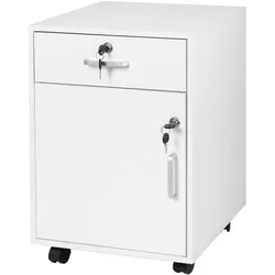 Relaxdays, Rollcontainer, Rollcontainer (40 x 40 x 57 cm)
