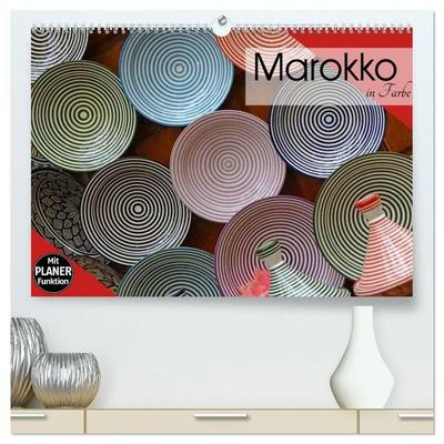 Marokko in Farbe (hochwertiger Premium Wandkalender 2027 DIN A2 quer), Kunstdruck in Hochglanz