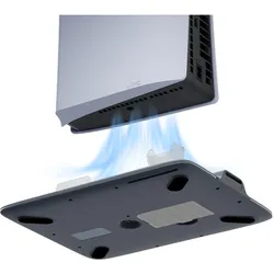 IMP Tech - DLX+LED Multi Function Charge and Cool Stand - 30th Anniversary Limited Edition - Grey (PS5), Weiteres Gaming Zubehör, Grau