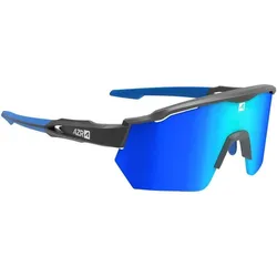 AZR, Herren, Sportbrille, Kromic Race RX CAT 0/3 (Iridescent Blue, Matte Black, Blau), Blau, Schwarz