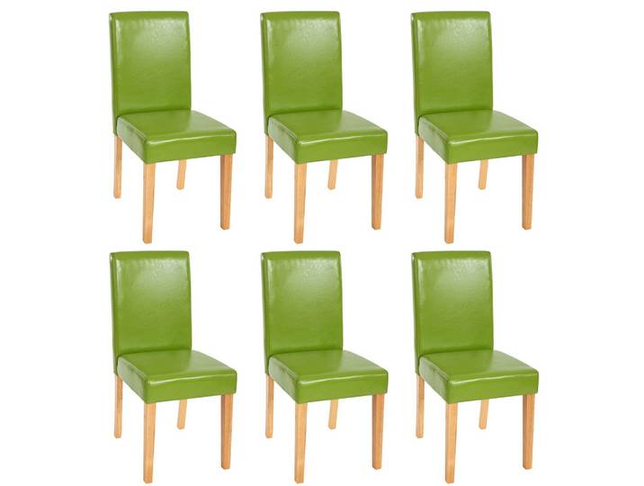 ESSZIMMERSTUHL Grün 6er-Set