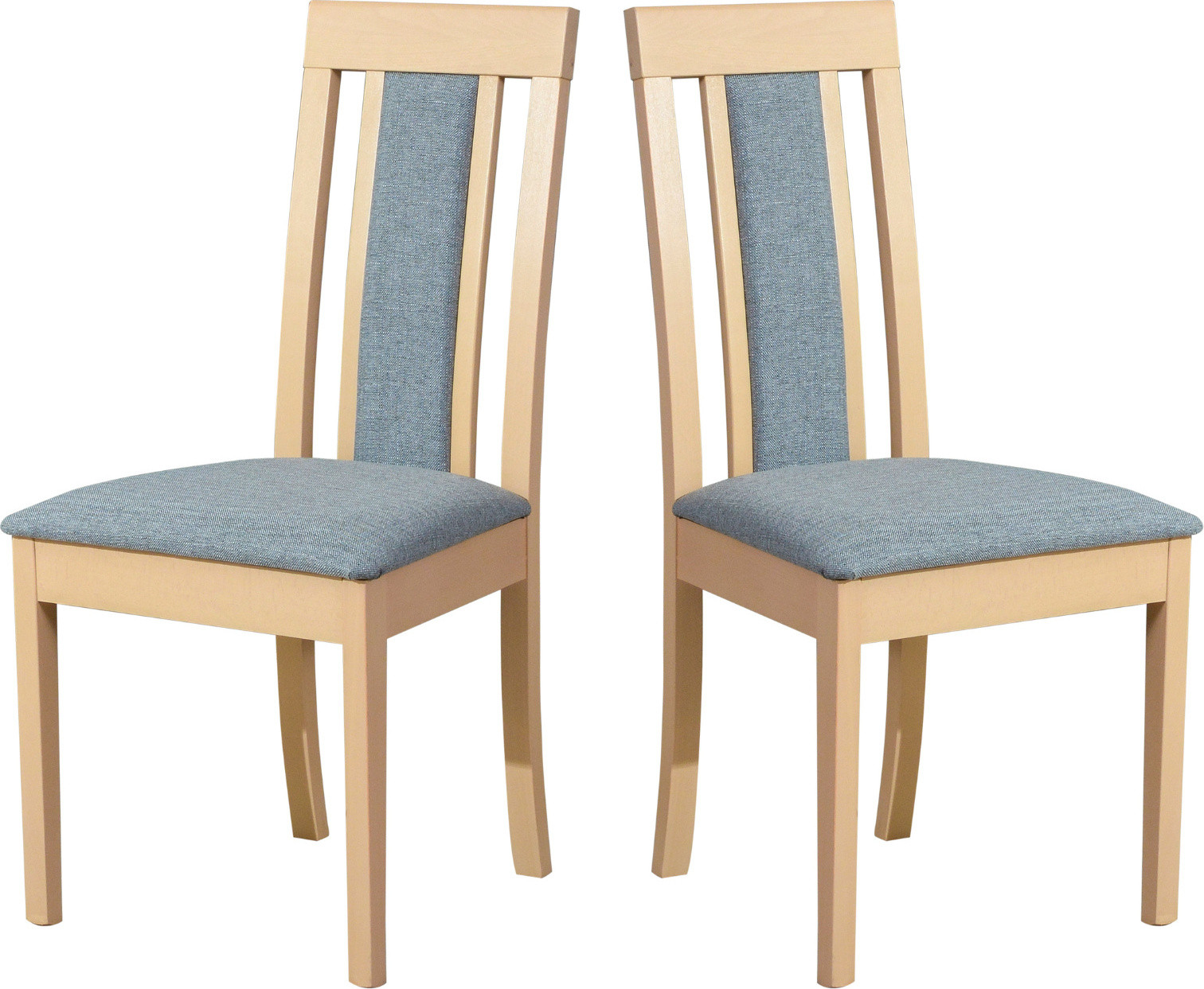 LeafDesign Eetkamerstoel Roma set van 2 sonoma