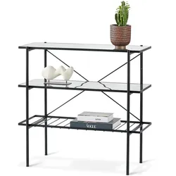 Tchibo - Konsole - 90x39,5x85cm - schwarz -