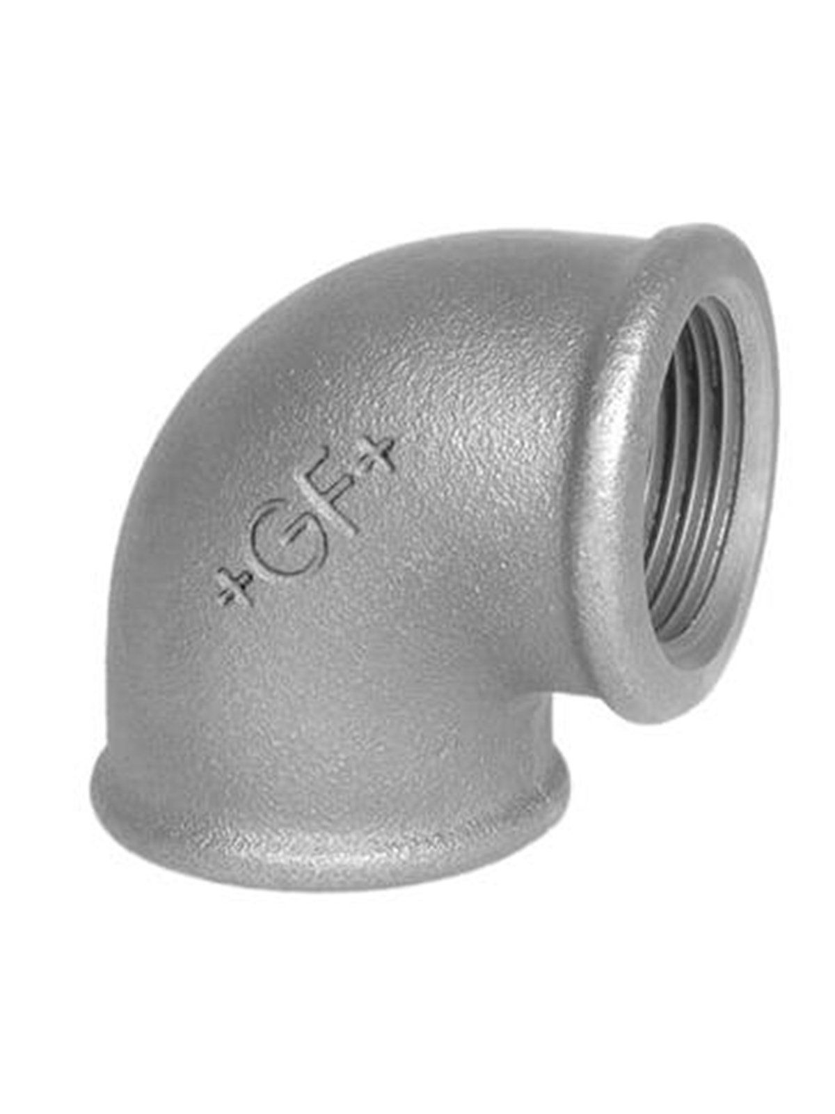 +GF+ Elbow 90° black for f 1"