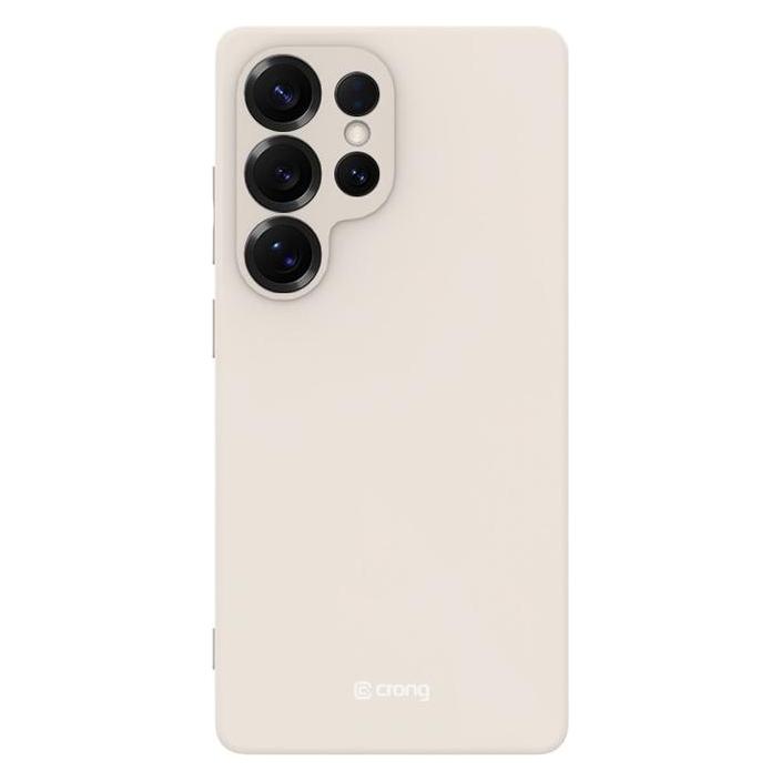 Crong Hülle Samsung S25 Ultra beige (Samsung Galaxy S25 Ultra) (CRGCOLRSGS25UCRM)