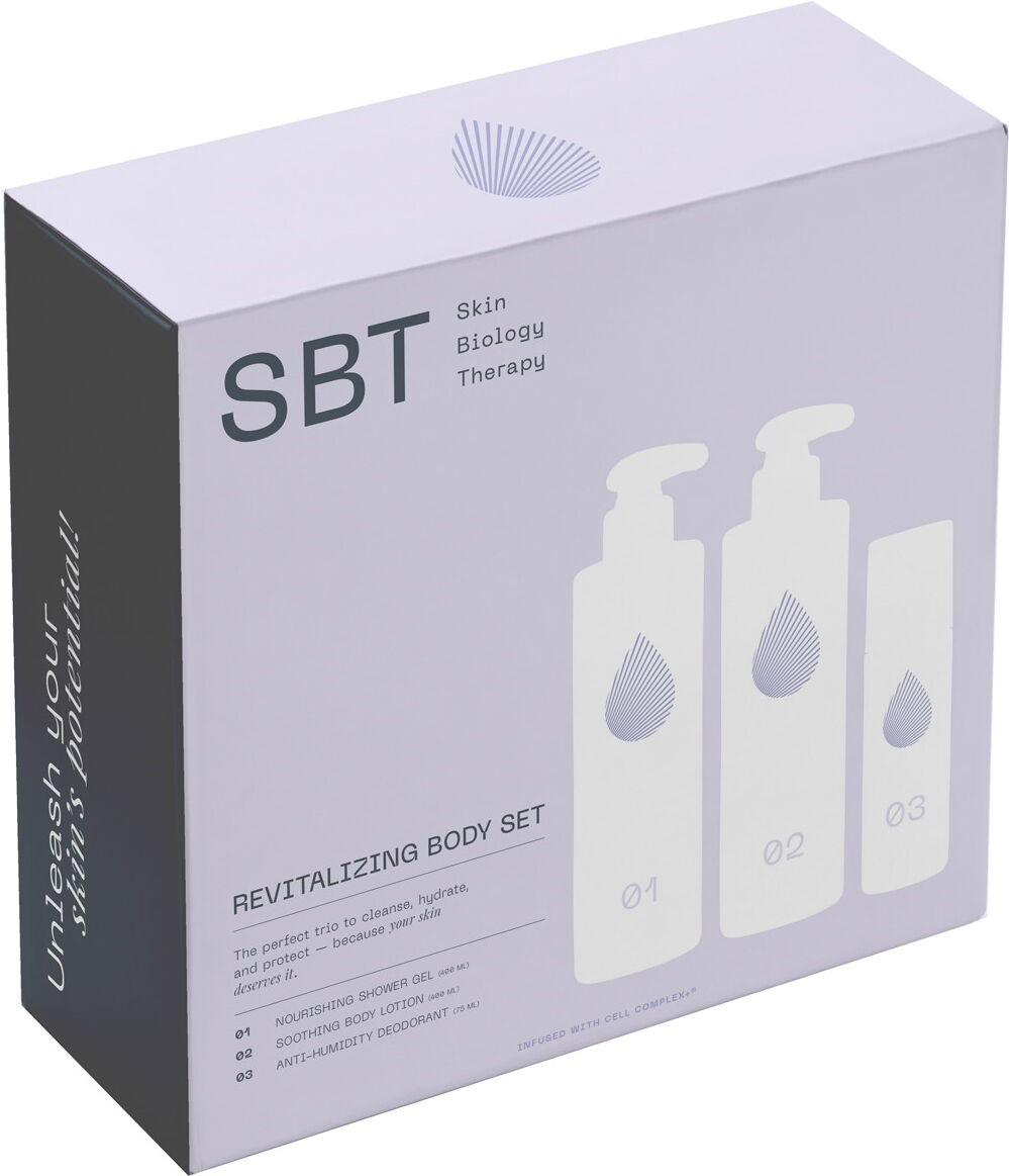 875ml SBT Revitalizing Body Set (Shower Gel 400ml + Lotion 400ml + Deodorant 75ml)