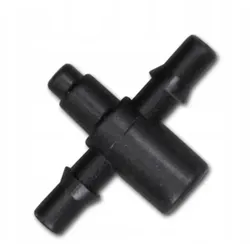 2-Wege Emitter Tropfer Adapter 4mm für 3x5mm Microschlauch Bradas DSK-5133L4