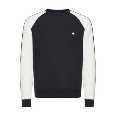 Rundhalspullover BLEND "Rundhalspullover BHNeville", Herren, Gr. XXL, schwarz, Obermaterial: 80% Baumwolle CO. 20% Polyester PES., Sweatshirts Rundhalspullover