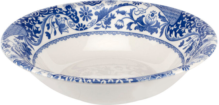 Blue Italian, Brocato - Cereal Bowls White;Blue