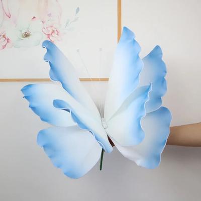 Uplift Treasures 50cm 3D Simulation Butterfly Large Hanging Gauze Decoration For Weddings, Festivals & Outdoor Displays j