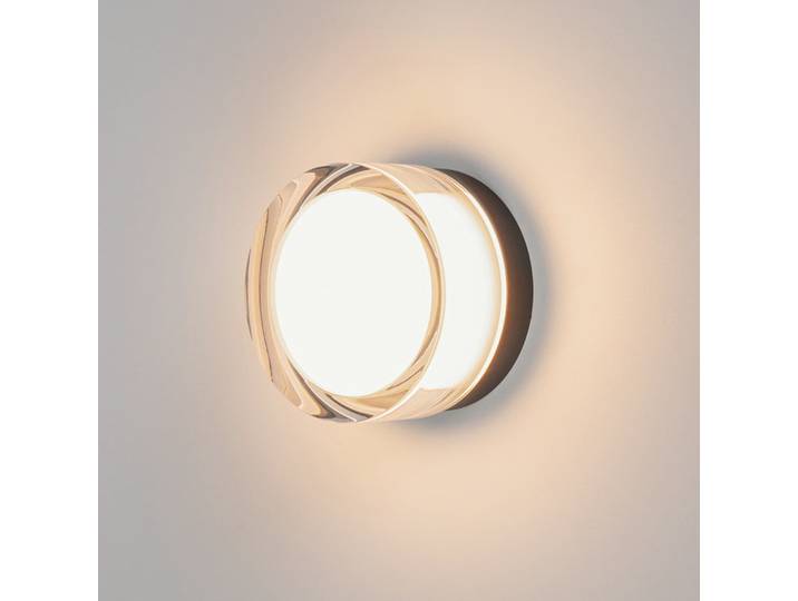 Cyft LED Applique Murale/Plafonnier Black - SLV - Salle de bains - Moderne - Aluminium - Rond