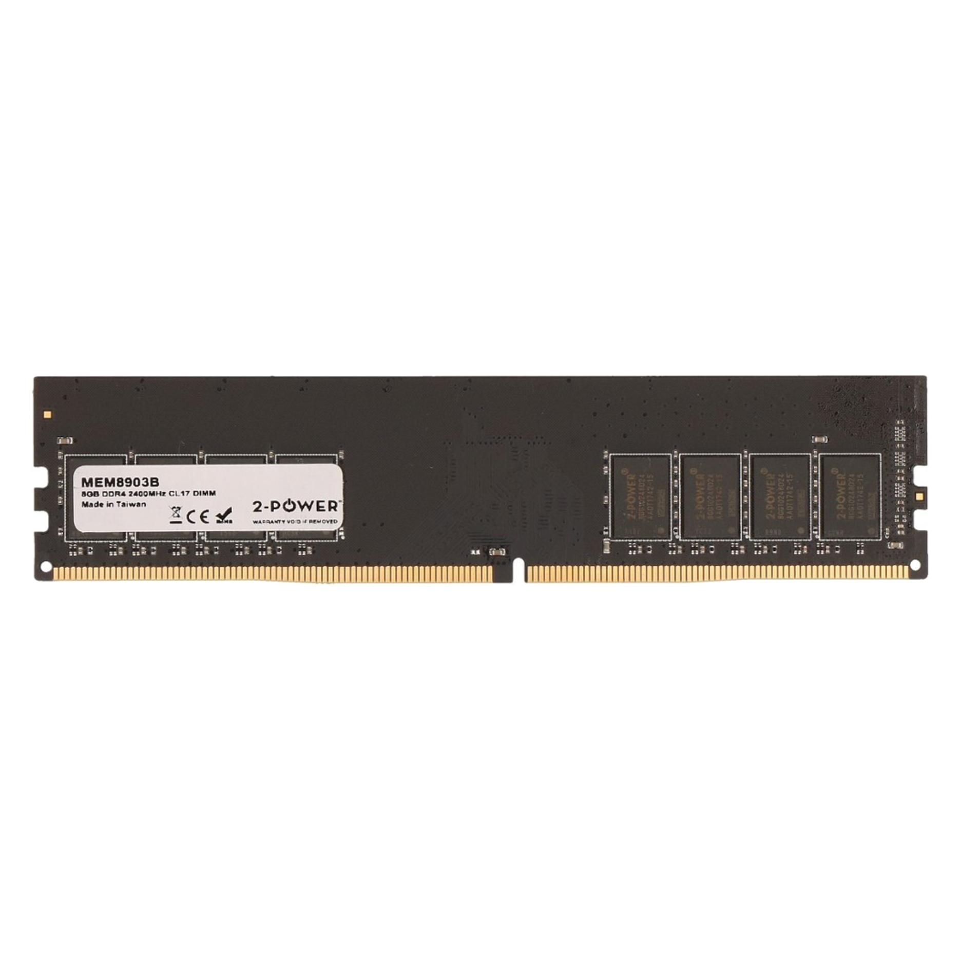 2-Power MEM8903B (1 x 8GB, 2400 MHz, DDR4-RAM, DIMM) (MEM8903B)