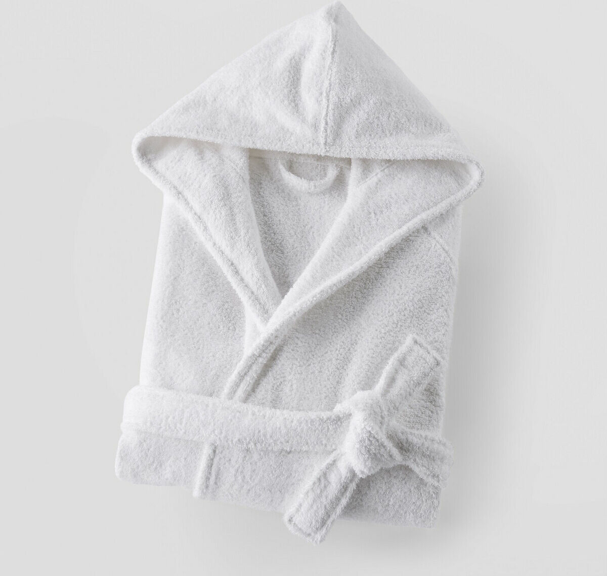 LA REDOUTE INTERIEURS Peignoir capuche adulte coton bio 450 g/m2, Ismo