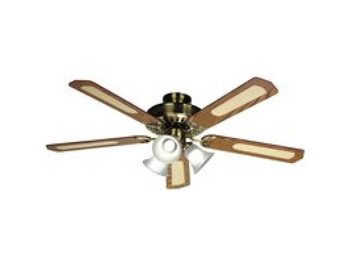 res Ventilateur de plafond 132 cm Brun VENTILATEUR DE PLAFOND