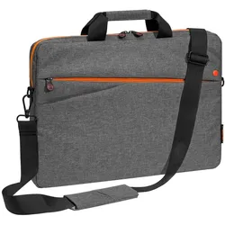 Pedea Fashion (17.30", Universal), Notebooktasche, Grau, Orange