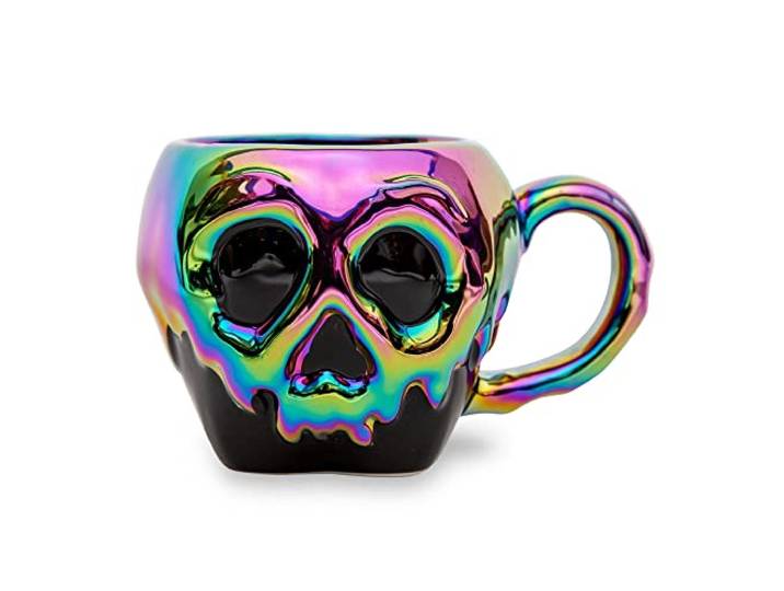 Disney Villains Evil Queen Poison Apple irisierende, galvanisierte 3D-Keramiktasse, groß, 590 ml