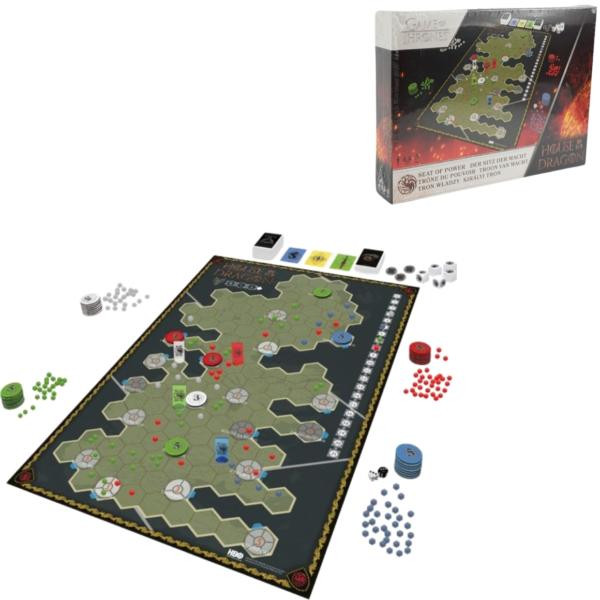 Game Of Thrones House of the Dragon Seat of Power Bordspel 37 cm