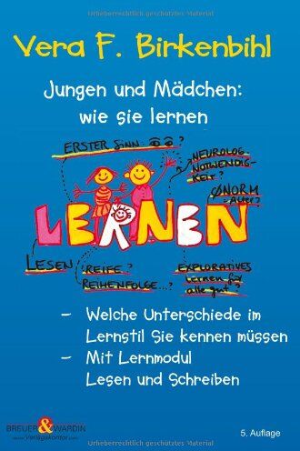 Vera F. Birkenbihl - Jungen und Mädchen: wie sie lernen - Preis vom 01.10.2026 17:08:56 h