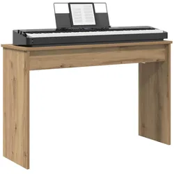 vidaXL Hector (Keyboard), Instrumentenständer + Halter, Braun