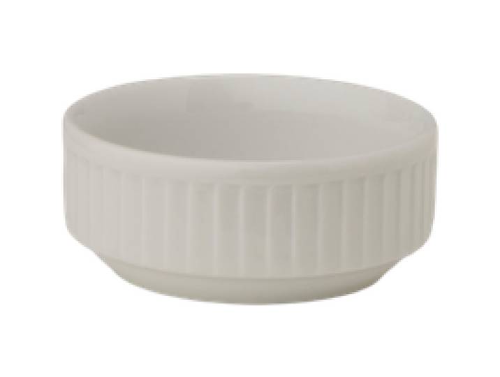 Lot de 6 coupelles Europe en porcelaine Plissé
