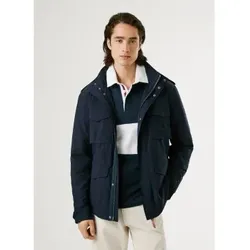 Pepe Jeans für Herren. PM4027177 Navy Jet Jacket (M), Lässig, Polyester, Marine