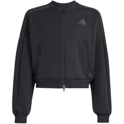 adidas Future Icons 3-Streifen Trainingsjacke Mädchen KR2253 - black/black 164