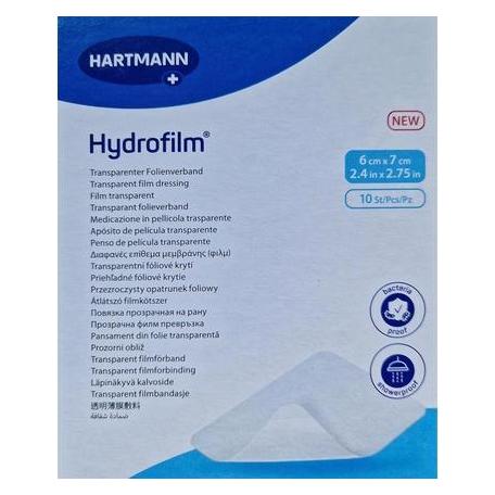 IVF Hartmann Hydrofilm Transparentverband 6x7cm steril (10x) (104664)
