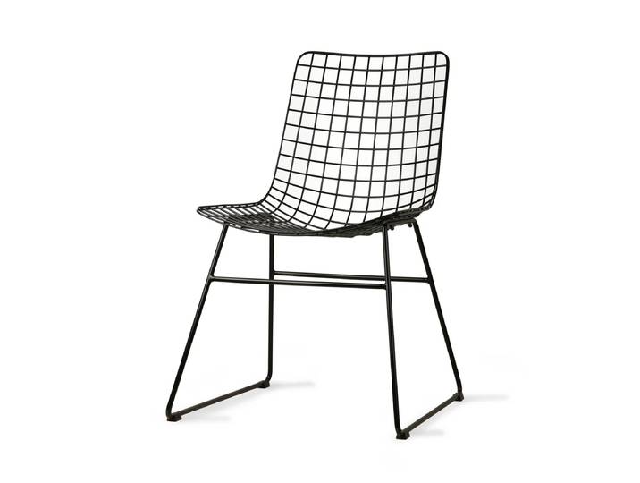 HKliving - Wire Chair, schwarz