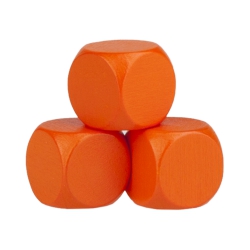 Halmakegel.com Blankowürfel - 30mm - orange 257445