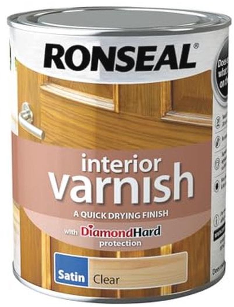 Mat Helder Gelakt Interieur Vernis voor Houten Meubels 750 ml