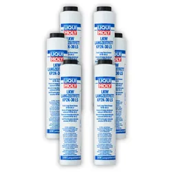 6x Schmiermittel LIQUI MOLY 3348 LKW Langzeitfett KP2K-30 Fett 400g