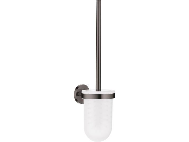 GROHE Essentials Toiletborstelset (wandmodel) - Hard graphite (zwart)