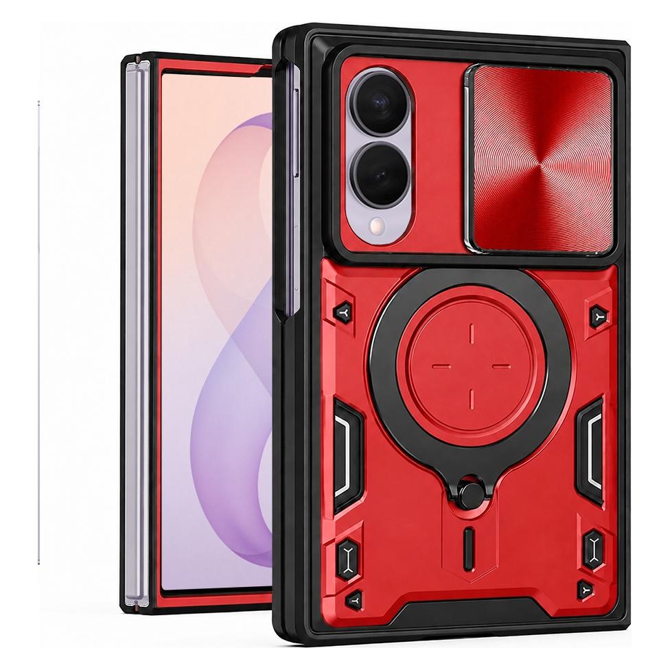 Techsuit - CamGuard Pro - Samsung Galaxy Z Fold8 - Red (Samsung Galaxy Z Fold8) (72060052)