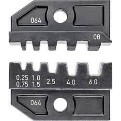 Knipex 97 49 08 Crimpeinsatz Aderendhülsen 0.25 bis 6 mm² Passend für Marke (Zangen) Knipex 97 43 200, 97 43 E, 97 43 E AUS, 97 43 E UK, 97 43 E US