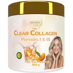 COLLAGEN CLEAR Glow Kollagen Peptide Pfirsich Plv. 300 g