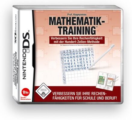 Nintendo - Professor Kageyamas Mathematik Training - Preis vom 15.10.2026 23:06:25 h