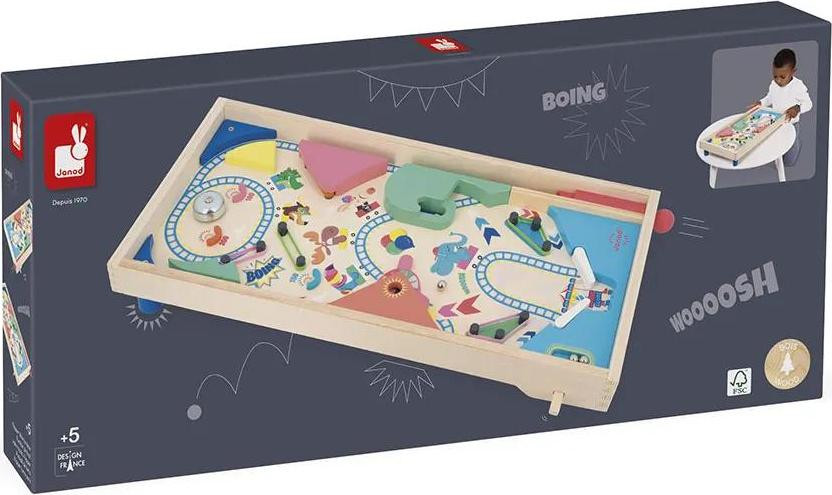 Janod Applepop Kermis Flipper, meerkleurig