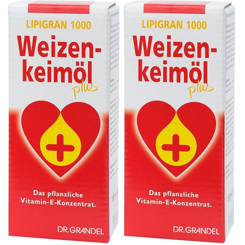 Weizenkeimöl plus 1000 Lipigran Grandel 2x 2x250 ml Öl