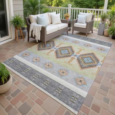 Addison Rugs Machine Washable Indoor/ Outdoor Global Chennai Chantille Rug