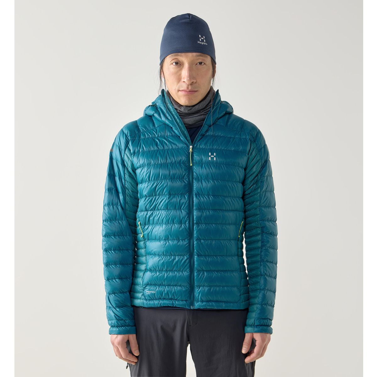 Haglöfs L.I.M Down II Hood Men deep teal/mountain teal (5UL) S 6077955UL015