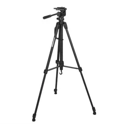 Nest Stativ + Kopf WT-3730 H152 cm (Metall), Stativ, Schwarz